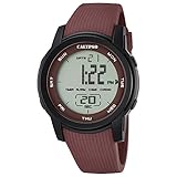 Calypso Herren-Armbanduhr Sport digital PU-Armband braun Quarz-Uhr Ziffernblatt braun UK5698/5