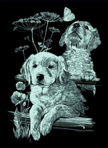 Mammut 143001 – Kratzbilder – Dauerkalender Tiere, 6 Bilder je ca. 10,5 x 14,4 cm, silber - 3