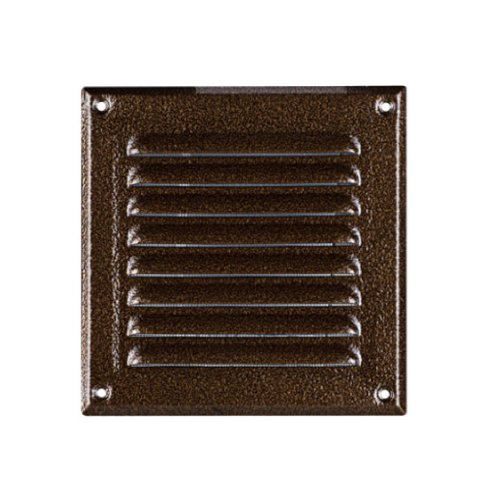 Lüftungsgitter Metall weiß Ø 100 mm rund Insektennetz Abluftgitter Zuluft Abluft Gitter Lüftung MTA 14 - 5