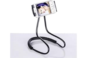 TEMPO DI SALDI Velidy Handy Halterung, Universal hängen auf Hals Handyhalter Lazy Phone Ständer 360 ° Drehung für iPhone, Smartphone, TabletsPC Handy Tablet(Random Color)