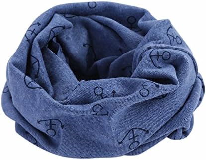 Turquoise Gates Scarves LONGRA Baby Children Boys Girls Scarf 2017 New Autumn Winter Unisex Baby Cotton Snood Tube Scarf Loop Scarf Baby Bibs (0 – 3 years) Dunkelblau 1#