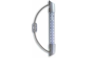 TFA DOSTMANN TFA 146015 Fensterthermometer ORBIS 230mm Edelstahl/Kunststoff