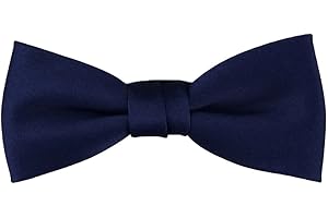 TigerTie Pajarita para bebé en monocolor, talla 29 hasta 50 cm, cuello ajustable + caja de almacenamiento