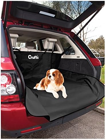 Car Boot Liner Waterproof Comfy Car Mat, Black, ca. 144 x 170 cm