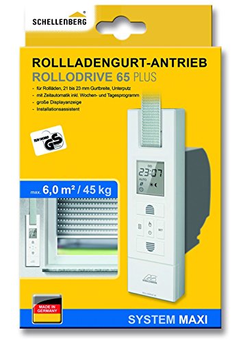 Schellenberg El. Gurtwickler Rollodrive 65 Plus, weiß, 22766 - 3