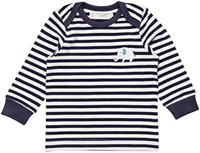 Sense Organics Baby Boys' Timber Langarmshirt GOTS-Zertifiziert Longsleeve T-Shirt, Mehrfarbig (Navy Rfd Stripes 290005), 12-18 Months