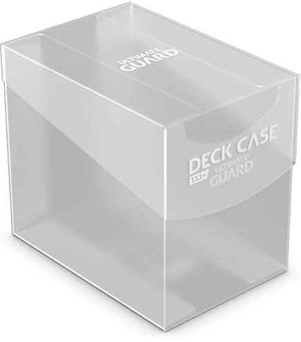 Ultimate Guard Boulder™ Deck Case 100+ formato standard Trasparente