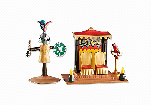 Preisvergleich Produktbild PLAYMOBIL 6375 - Königliche Turnierloge mit Stechpuppe