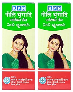 K P N Neelibhringadi Coconut Oil, 100 ml (Pack of 2)