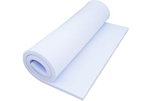 All4All Mousse pour Rembourrage - Matelas - Éponge pour canapés, assises - Haute densité - 120x200x2cm - D25/44