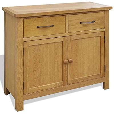 vidaXL Chêne Buffet 90 x 33,5 x 83 cm Console Meuble mobilier de rangement