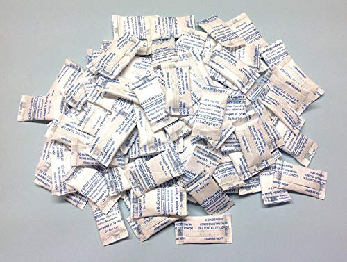 Silica Gel Pouches - - 1g Silica Gel Sachets - Total Gel Weight 100g by celloexpress