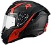 Produktbild Vemar Hurricane Revenge Helm XXL (63/64) Schwarz/Rot