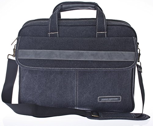 FLUGBEGLEITER MESSENGER UMHÄNGETASCHE ARBEITSTASCHE SCHULTER HERREN TASCHE Stoff Canvas