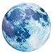 Produktbild Sharplace Leuchtaufkleber Leuchtsticker Nachtleuchtend Mond Aufkleber Dekor für Wohnzimmer Schlafzimmer - Dia. 40cm_11