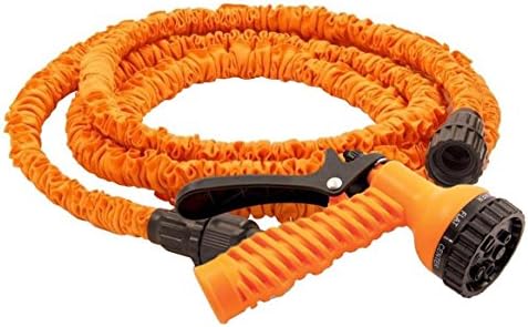 Stretch Hose ® Stretch Hose -Kink Free-Comes with spray nozzle 4 Different sizes (50 Foot)