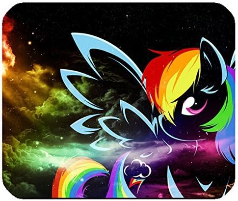 My Little Pony Rainbow Dash Customized Rectangle Mouse Pad Non-slip Rubber Mousepad Gaming Mouse Pad 9.84