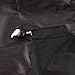 Beard Apron Gather Cloth Bib Facial Hair Trimmings Catcher Cape Sink (Black)