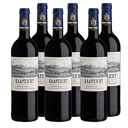 Preisvergleich Produktbild Südafrika Stellenbosch Shiraz Kaapzicht Rotwein 2015 trocken (6x 0.75 l)