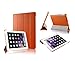Price comparison product image Invision® iPad 2 iPad 3 & iPad 4 Smart Case Cover, Superior Design Features, Magnetic Auto Wake/Sleep Function, Quality PU Leather, Recommended by "Which" Magazine (iPad 2 3 4 Orange/Tan)