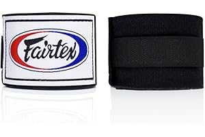 Fairtex Bandages de Boxe HW2 : Confort et Style pour Tous Les Combattants ! Protège Poignet et Cheville avec élégance, Disponible en différentes Longueurs et Couleurs