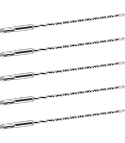 SabreCut SDS Plus Bohrer 6 Mm X 310 Mm – 10er Set Für Beton, Stein & Ziegel, PGM-zugelassen