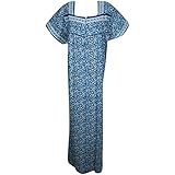 Indiatrendzs Women's Cotton Nighty Printed Sleepwear Nightdress Free Size
