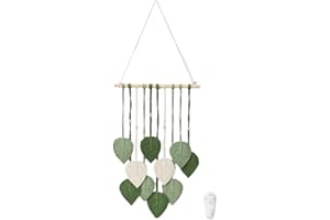 QINGYIWL Makramee Wandbehang, Wandteppich Boho Deko, Makramee Deko für Wohnzimmer, Schlafzimmer, Balkon, Kinderzimmer