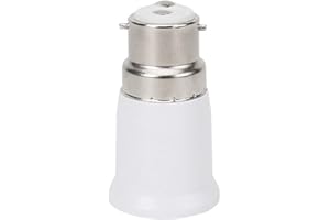 SEAAZQURTLES B22 to E27 Socket Converter, Socket Adapter,B22 To E27 ES Edison Screw Light Bulb Lamp Base Socket Converter,Screw to Bayonet Bulb Socket Adaptor Convertor,for LED Bulbs and Incandescent Bulbs