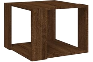 ‎VIDAXL vidaXL Stolik kawowy, brązowy dąb, 40x40x30 cm