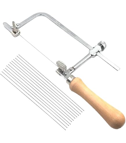 Sega Ad Archetto Faithfull Per Legno - Taglio Di Precisione 130mm - Foto 4