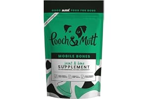 Pooch & Mutt - Mobile Bones, Supplement for Dog Joints (Comfort, Mobility and Strength), 200g