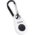 CamKix Camera Shutter Remote Control with Bluetooth Wireless Technology - Drop Style - Compatible with iPhone/Android - One Button Control - Carabiner and Lanyard with Detachable Ring included