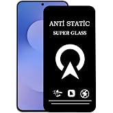 KZY İletişim Samsung Galaxy S25 FE ile Uyumlu Tam Kaplayan Anti Statik &Ccedil;izilmez Safir Ekran Koruyucu Cam