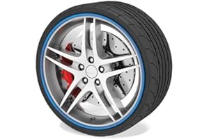 OCC MOTOR SPORT Protezione Cerchioni Auto, in Lega Blu 6 metri