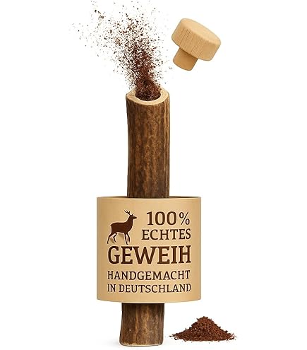 Jäger Geschenk-Set Mit Servierbrett & 2 Schnapsgläsern - Rehgeweih Design Aus Eiche