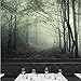 Produktbild Tapete 3D Stereo Geheimnisvolle Wald Horror Room Escape Spukhaus Hintergrund Dekor Vliestapete Benutzerdefiniert, 350 * 250Cm