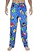 Angry Birds93 (Red, Hal, Chuck, Bomb) Mens Polar Fleece Pajama Pants M Multicolor