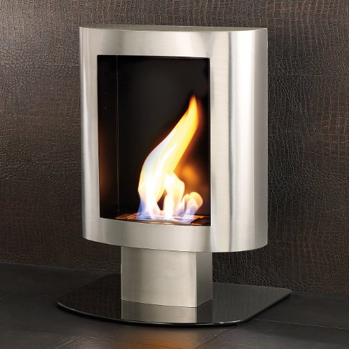 Carlo Milano Deko-Kaminofen Bio-Ethanol aus Edelstahl für Wand & Boden - 2