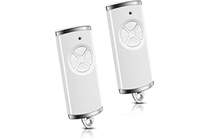 868MHz Garage Door Opener Remote Control Compatible with Hörmann bs, HSE1-868-BS, HSE2-868-BS, HSE4-868-BS, HS1/HS4/HS5-868-BS, HSP4-868-BS, HSD2-868-BS, HSS4-868-BS, Hand Transmitter, White (2 pcpc)