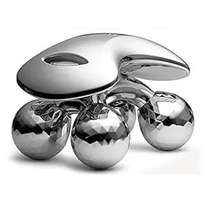 Luvina 4D Mini Body & Face Roller Massager (Silver)