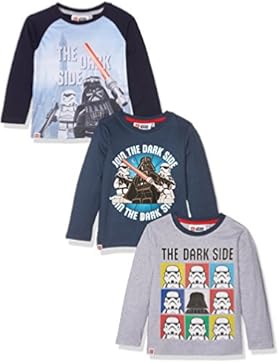 Star Wars Kinder Langarm T-shirt im 3er Pack