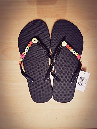 Holiday buttoned flip flops, wedding party. bridal party gift ideas, bridesmaids gift