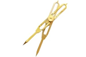 Humaira Nauticals Solid Brass Divider Drafting Proportional Tool 6" Navigational Compass Caliper