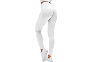 Lishang Legging de Sport Femme Push Up Leggings Taille Haute Scrunch Butt Lift Yoga Pantalon Sport Compression Collants Opaque Slim Fit