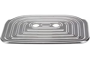 Harren24 Plateau à tasses, égouttoir, couvercle Driptray Cover, CRP123/01 compatible avec les machines à café à dosettes Philips Senseo Quadrante, HD7860, HD7862, HD7863, HD7864, HD7865, HD7866,