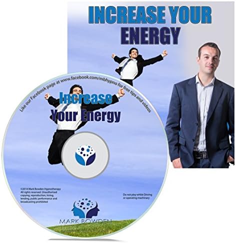 Increase Your Energy Self Hypnosis CD - Fight Fatigue and Lethargy - Feel More Energised,With This Hypnotherapy CD as the Healthy Option To Energy Pills and Energy Drinks