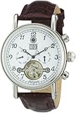 Constantin Durmont Herren-Armbanduhr San Juan Analog Automatik CD-SANJ-AT-LT-STST-WH