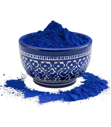Poudre De Nila Bleu Du Maroc Sahara – 100g – Pour Masque Blanchissant Et éclaircissant Peau – 100% Naturelle – Neuf