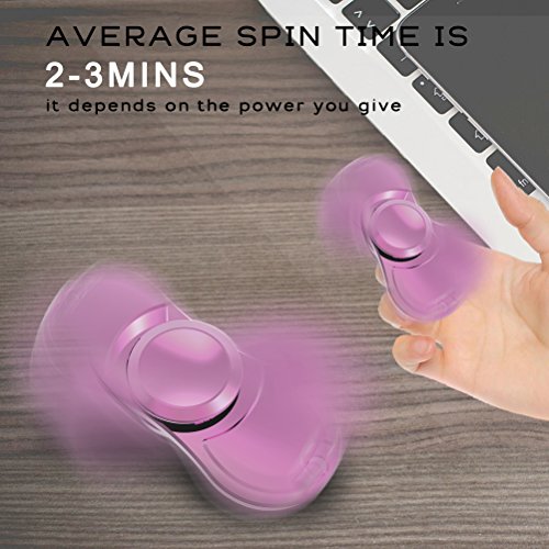 edc tragbar zappeln Spinner, aopetio 100% Metall Hand Spinner für Entlastung Stress Angst hinzufügen ADHD Focus Your Mind - 2